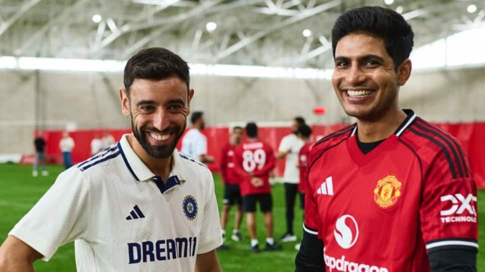 IND vs ENG: Shubman Gill Reveals His Conversation With Bruno Fernandes Ahead Of Manchester Test – WATCH | Cricket News