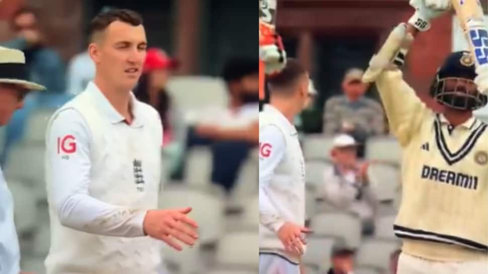 Washington Sundar Ignores Harry Brook’s Handshake During Jadeja’s Century Celebration, Video Goes Viral – Watch | Cricket News