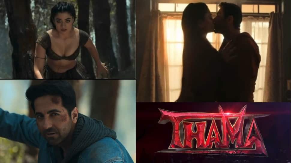 Thama Teaser Out: Ayushmann Khurrana, Rashmika Mandanna Bring ‘Bloody’ Twist to Love Story – Watch | Movies news