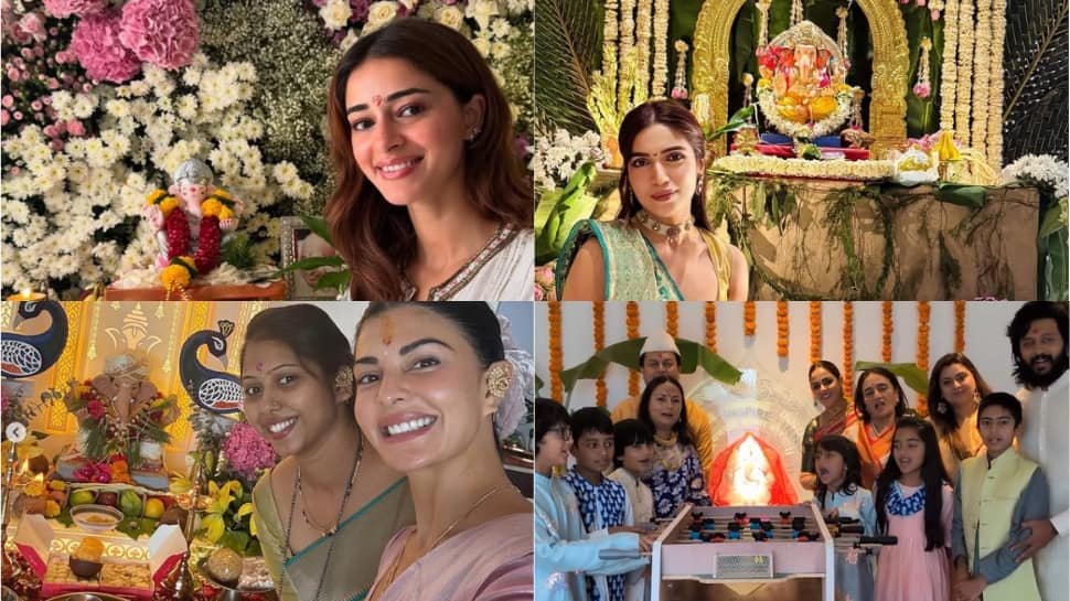 Ganesh Chaturthi 2025: Ananya Panday, Jacqueline Fernandez, Riteish Deshmukh And More Welcome Bappa Home With ‘Love & Creativity’ | People News